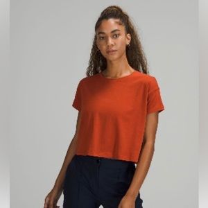 Lululemon Aztec Brick Crop-Top- Size 6